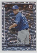 2014 Bowman Silver Ice Chris Archer #196 c7w