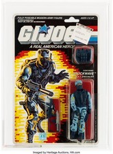GI Joe Vintage 1988 Shockwave MOC AFA 60