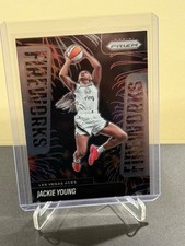 2025 Panini WNBA Prizm - Jackie Young #4 Fireworks - Las Vegas Aces