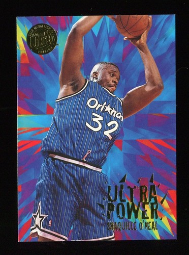 1995-96 Fleer Ultra Power SHAQUILLE O'NEAL #9 GOLD MEDALLION