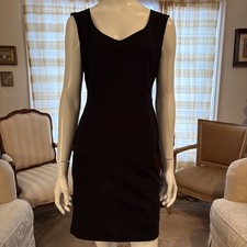 Pink Rose Little Black Dress Women Size M NWT