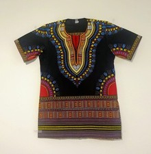 Dashiki Shirt Unisex African Clothing Dashiki, Unfading, Free Size L, XL, XXL