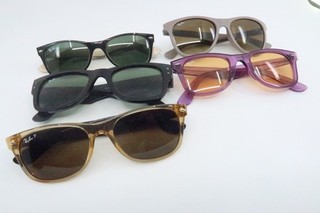 RESTPOSTEN x5 RAY BAN Sonnenbrillengestell Made in Italy Deadstock