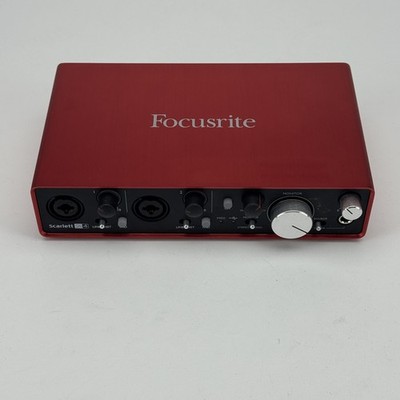 Focusrite Scarlett 2i4 2nd Gen USB Audio Interface MIDI Recording Interface