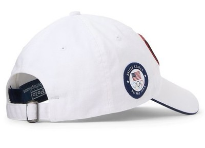 Ralph Lauren Polo USA Olympic Team Hat White American Flag Paris