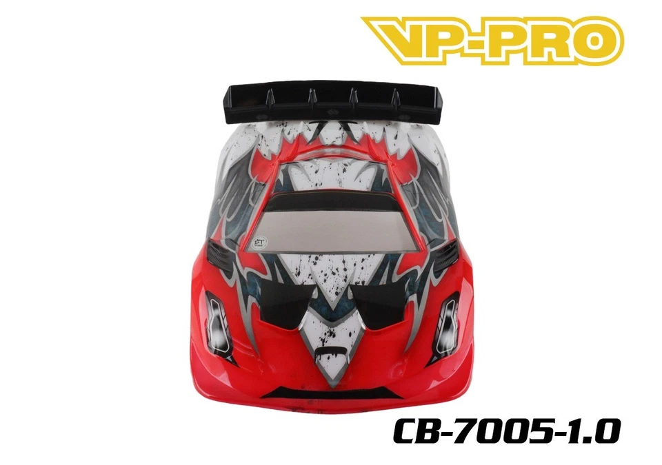 VP-PRO CB-7005 1/8 GT Clear Car Body Shell .8mm 1.0mm RC Racing Nitro Electric - Image 2 of 4