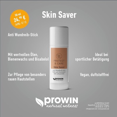 Prowin Skin Saver Wundriebstick 50 ml neu und original verpackt Abverkauf PROWIN