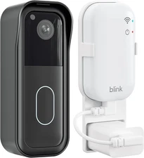 New Blink Video Doorbell Mount Wired/Wireless 2-way audio HD video & Alexa