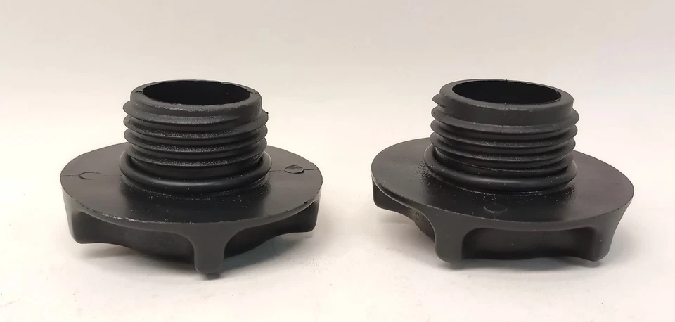 Tapa de llenado de aceite roscado de plástico Gates 31111 74100601 7031706 MO105 (paquete de 2) Foto 3 de 4