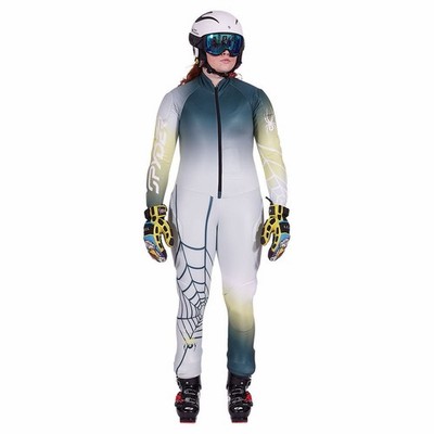 Spyder FIS Women's Performance GS Race Suit Winter Green Size Large