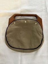 Vintage Mini Wooden Hand Purse