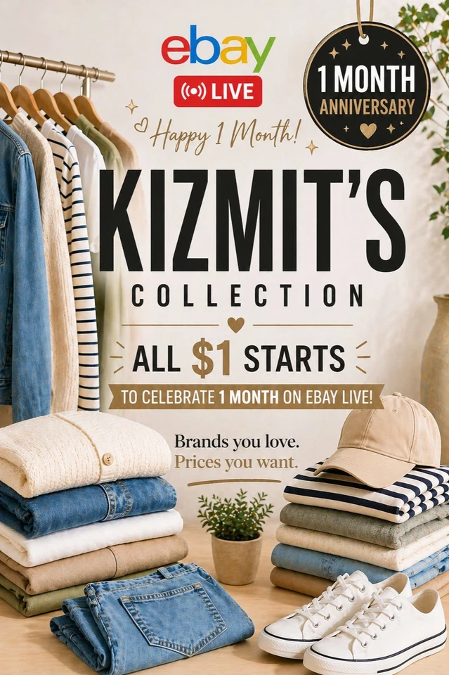 $1 Starts! 🎉 Nike, Polo, Lululemon🥳 1 Month Anniversary Celebration Deals
