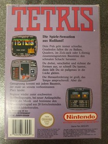 tetris NES nintendo complet en boite et notice CIB PAL NOE 🇩🇪