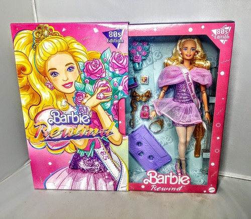 2023 Barbie Doll Rewind Series 80s Edition Prom Queen '85 Curly Blonde Hair NRFB - Picture 10 of 16