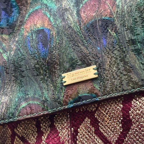 Bandolera Hammitt Montana Rev Medium Lucky Croc and Peacock apenas tocada nueva con etiquetas - Imagen 2 de 8