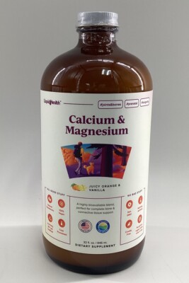 Liquid Health Calcium & Magnesium Juicy Orange & Vanilla     E2C