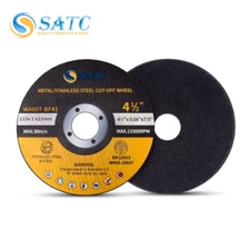 4-1/2" x 1/16" Cut-off Wheel 4.5 Cutting Discs Stainless Steel & Metal 4.5 inch