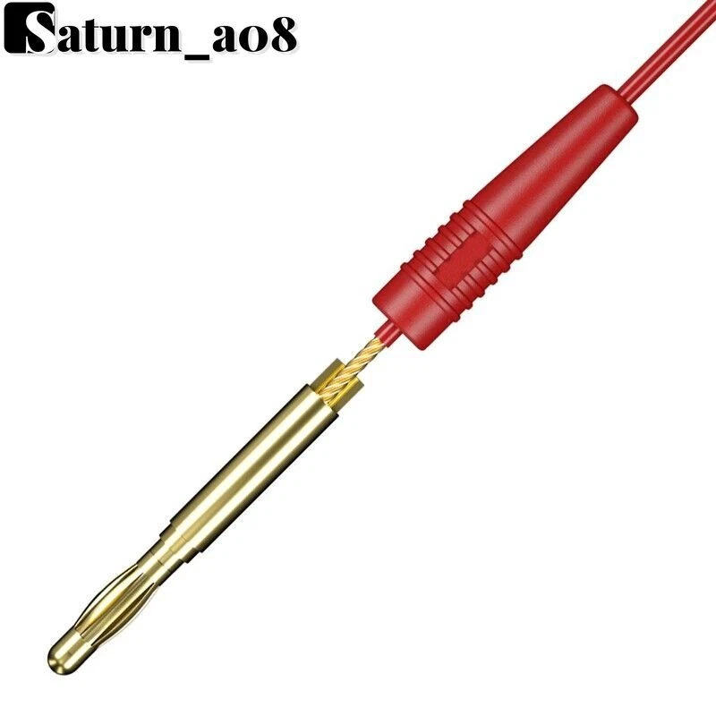 10 Stück 2 mm Vergoldet Bananenstecker PVC Lötstecker für Audio Lautsprecher - Bild 4 von 4