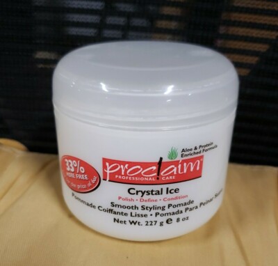 Proclaim Professional Care Crystal Ice Smooth Styling Pomade 8 oz 