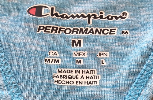 Champion Damen Sport Racerback Tank Top, Grafik Logo - Blau - Bild 4 von 4