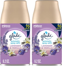 Automatic Spray Refill, Air Freshener for Home and Bathroom, Lavender & Vanilla,