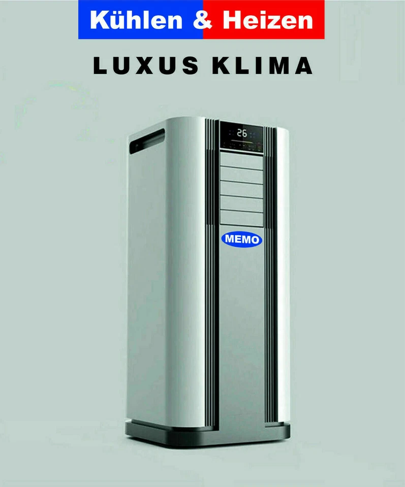 Mobile Klimaanlage 9000 BTU 2,6kW 4in1 Kühlen Heizen Luftentfeuchter Ventilator - Bild 3 von 4