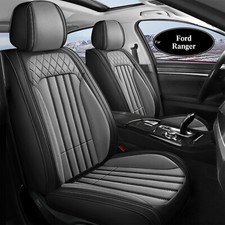 For Ford Ranger 2019-2021 Car 2-seat Covers Pu Leather Cushion 2pcs Accessories For Ford Ranger 2019-2021 Car 2-seat Covers Pu Leather Cushion 2pcs Accessories