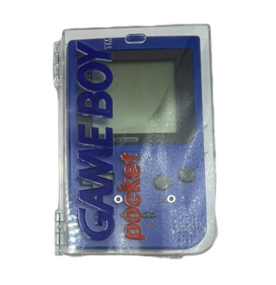 Nintendo Gameboy Pocket Blau mit Schutzcase Acryl Case OVP gebraucht