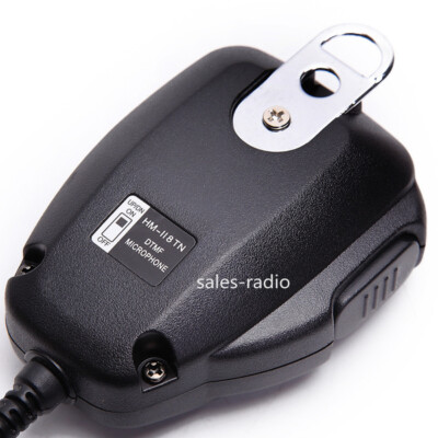 Microphone HM-118N 8 Broches Pour Radios ICOM - Avec DTMF Et Bouton PTT Robuste