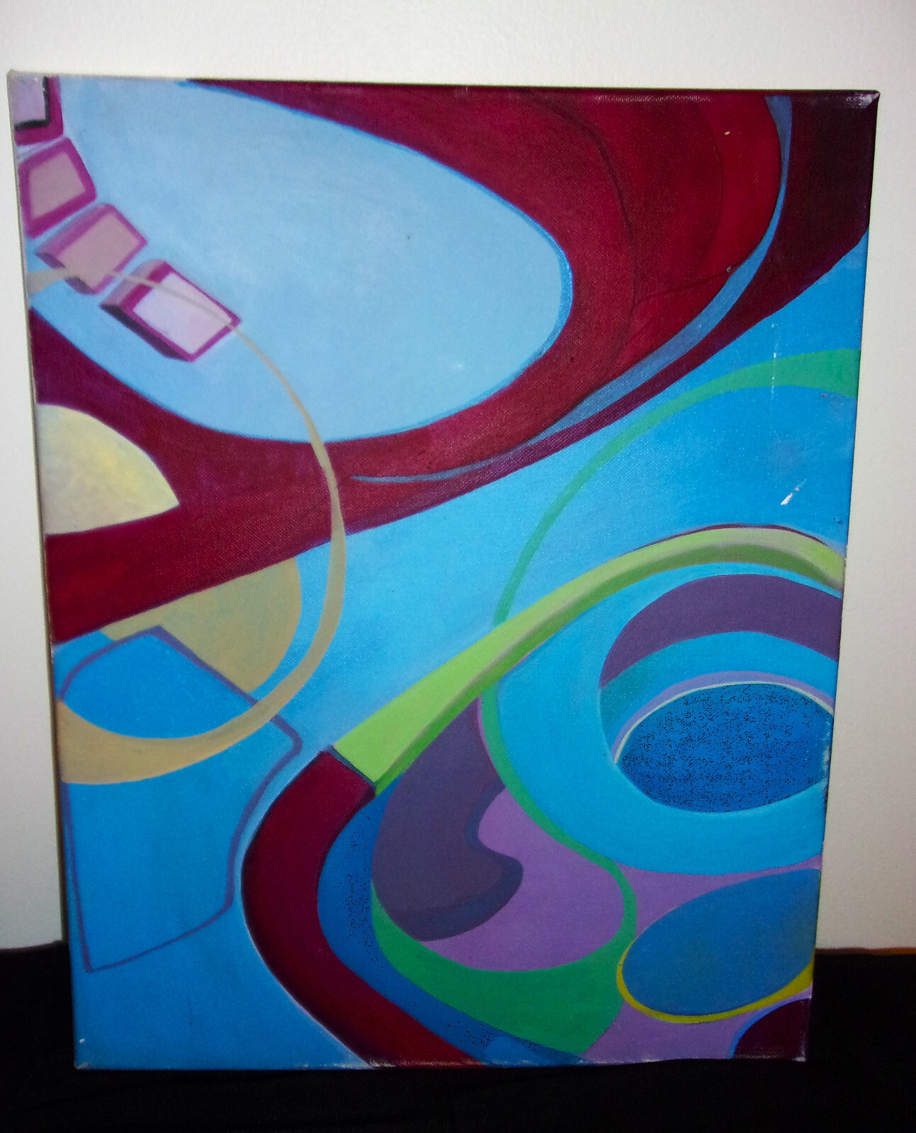 Abstract Industrial Art Painting Ken Thompson