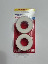 Equate Paper Tape, 2 Rolls, 1 in x 10 yds - OPENED PACKAGING
