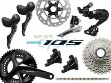 New Shimano 105 R7000 R7020 Hydraulic Disc Brake Groupset 170/172.5/175mm