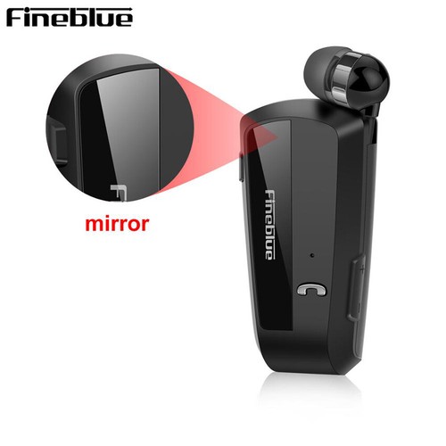 FineBlue F990 Wireless Vibrate Clip Earphone Headset Bluetooth5.0 Retractable - Picture 2 of 11