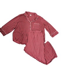 Secret Treasures Medallion Print Pajama Set Shirt Pants Women 2X Pink