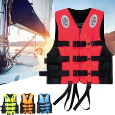 Men Women Life Jacket WaterSport Buoyancy Aid Life Vest Swimming Boating Surfing