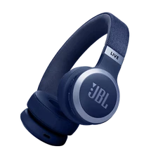 JBL Live 670NC Noise-Cancelling On-Ear Wireless Headphones (Blue)