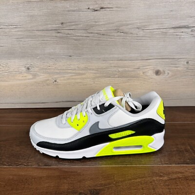Nike Air Max 90 GTX Mens Size 10 Summit White Cool Grey Volt Black