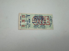 1975 Maryland Invitational Tournament Basketball Ticket Maryland Terrapins