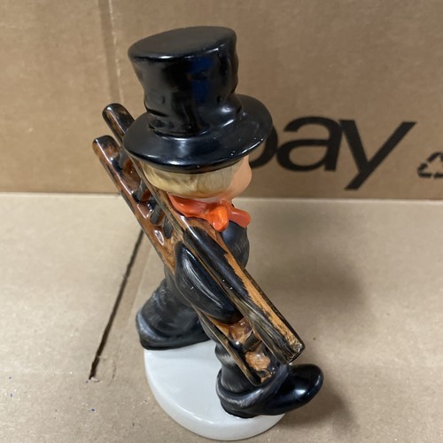 Vintage Goebel W Germany Chimney Sweep Boy with Ladder Figurine #KF38 - Picture 5 of 11