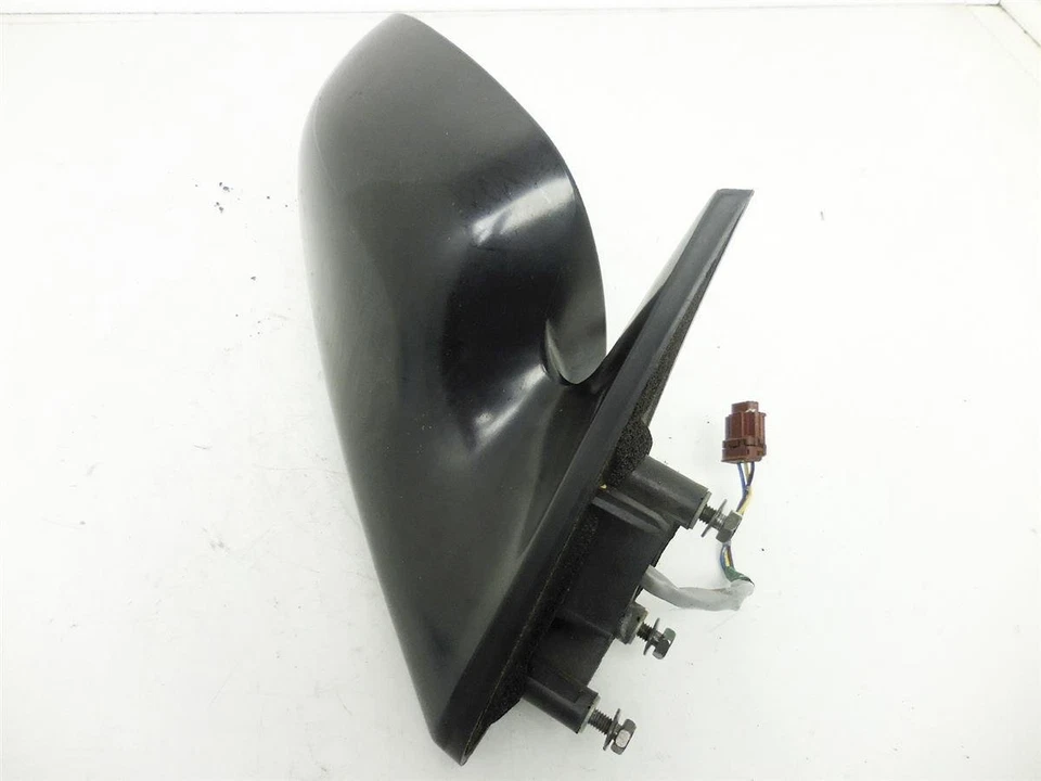 1995-1998 Nissan Sentra Passenger Rear View Mirror Outside 96301-4B000 - Black - Image 2 of 4