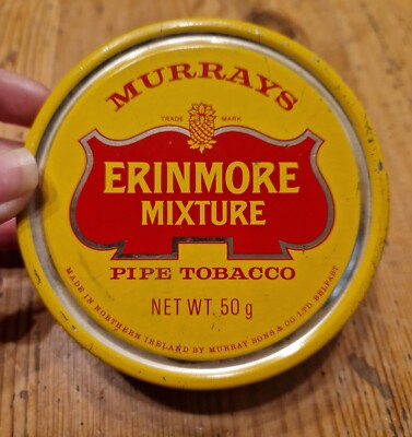 Leere Sammlerdose Pfeifentabak Murrays Erinmore Mixture