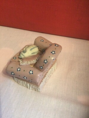 Peter Fagan; Solo s Chair (HS410)1983-90.2  tall approx.Label.No box.V.G.C.
