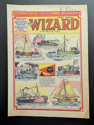 Wizard Comic No 1633, June 1st 1957, D.C. Thomson, Birthday Issue