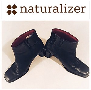 naturalizer black booties
