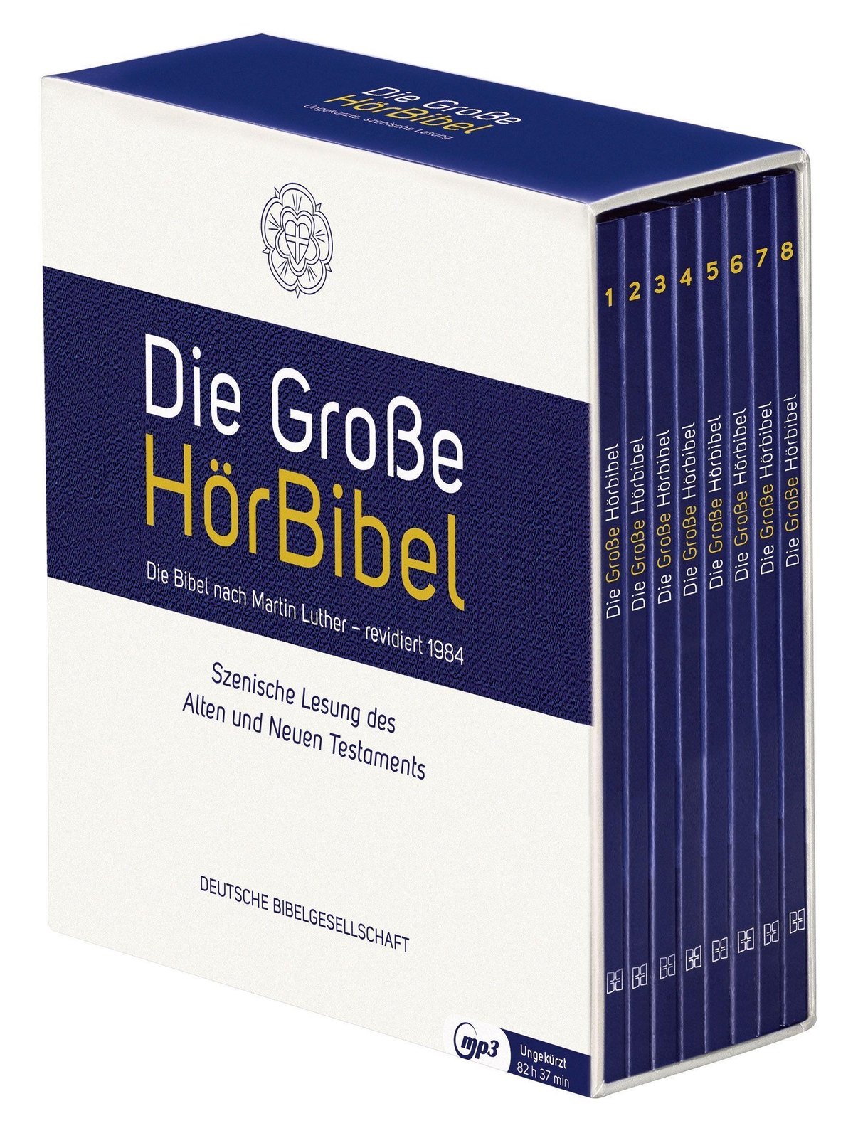 Die Große Hörbibel. Ungekürzte, Szenische Lesung. 8 Mp3-cds Philipp