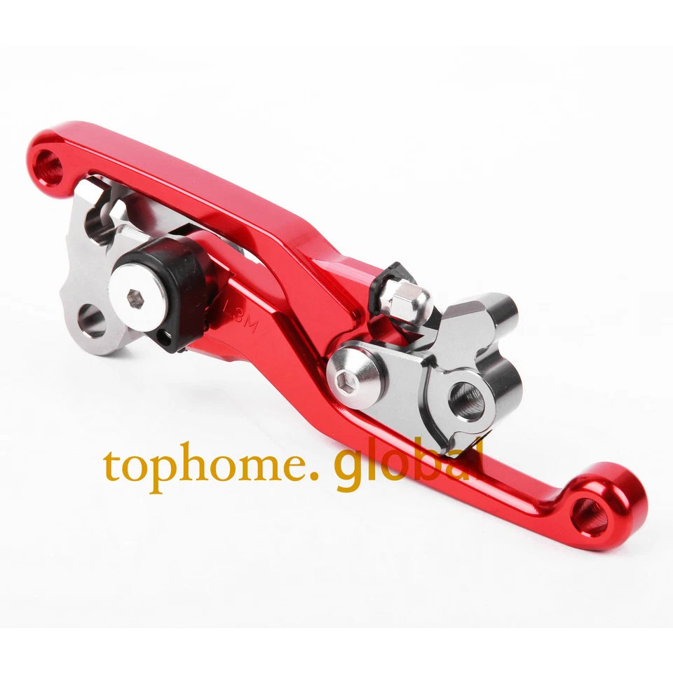 For Honda CRF450R	2004-2006 CRF250X	2004-2018 Clutch Brake Levers CNC US Red Foto 3 de 4