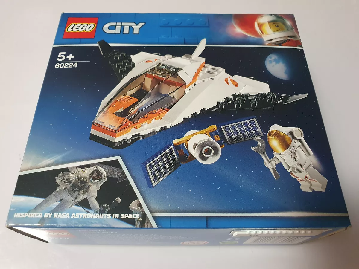 Lego City Space Port Satellite Mission City Astronaut | eBay