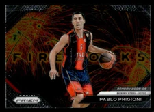 Pablo Prigioni 2023-24 Panini Prizm Turkish Airlines EuroLeague #20 Fireworks
