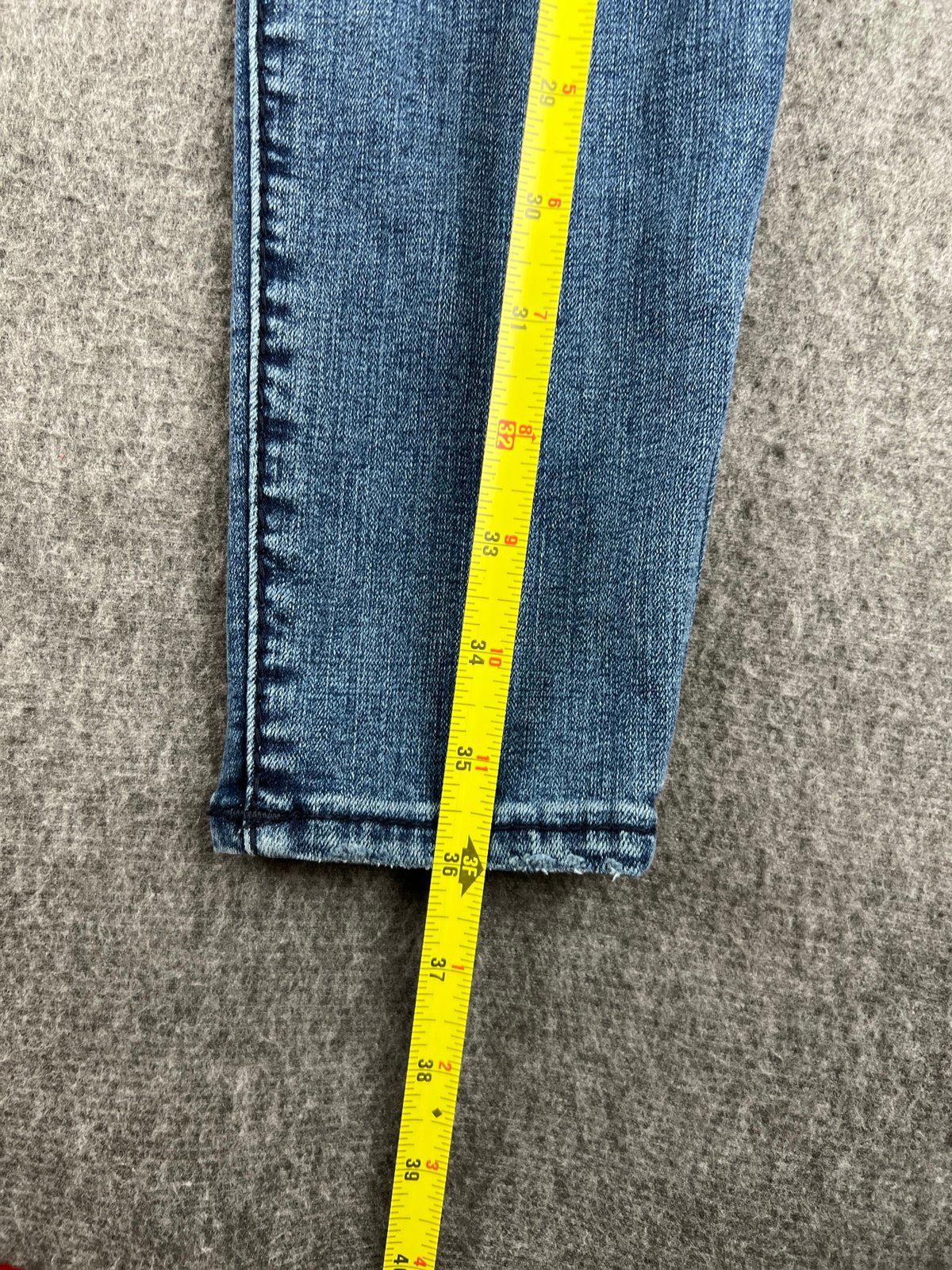 True Religion Halle Mid Rise Super Skinny Womens Jeans Size 26 Blue Denim  thumbnail 6