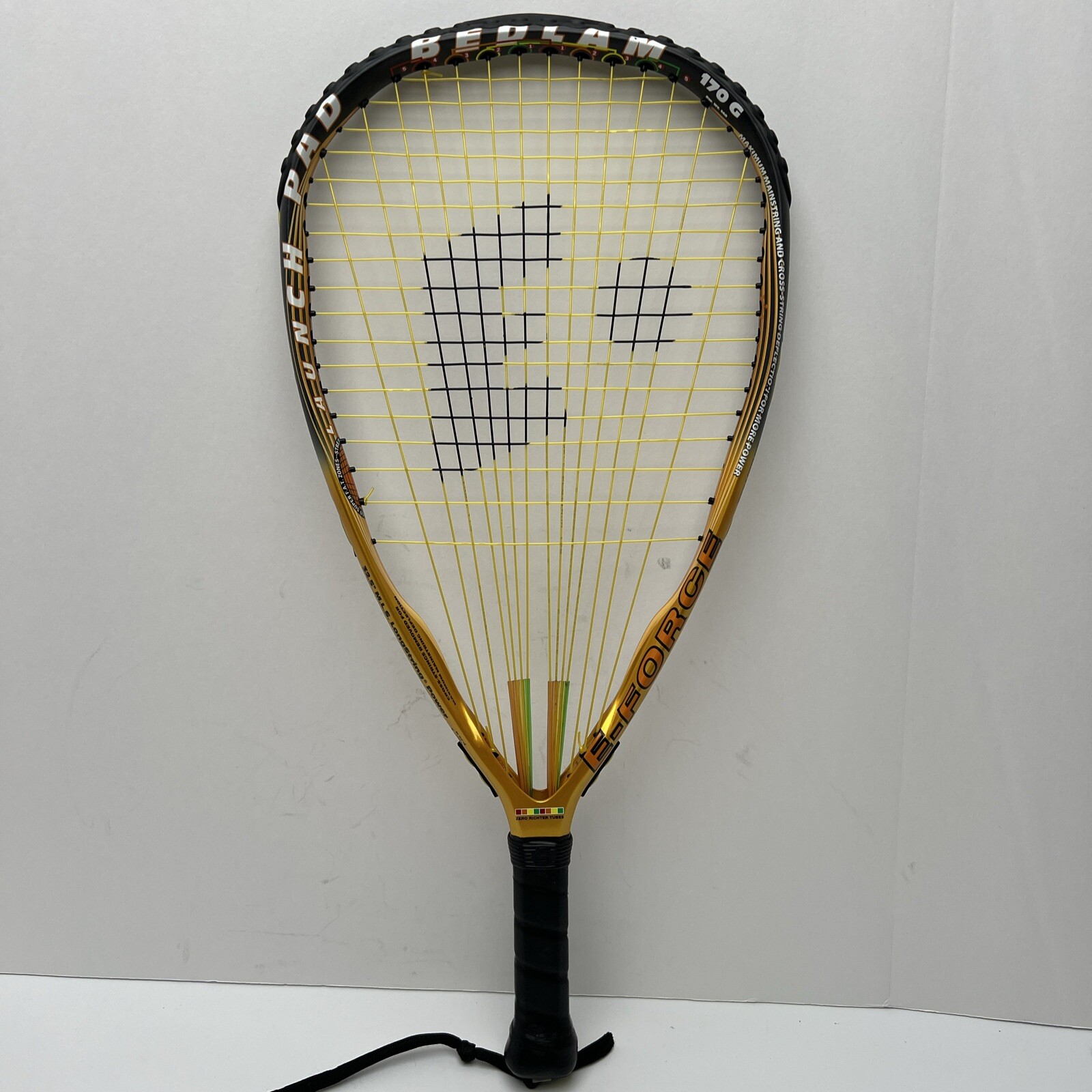 EForce Bedlam Launch Pad 170g Racquetball Racquet TriCarbon Frame eBay